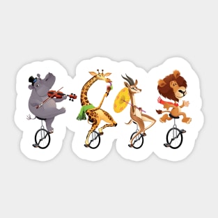 Unicyclers Sticker